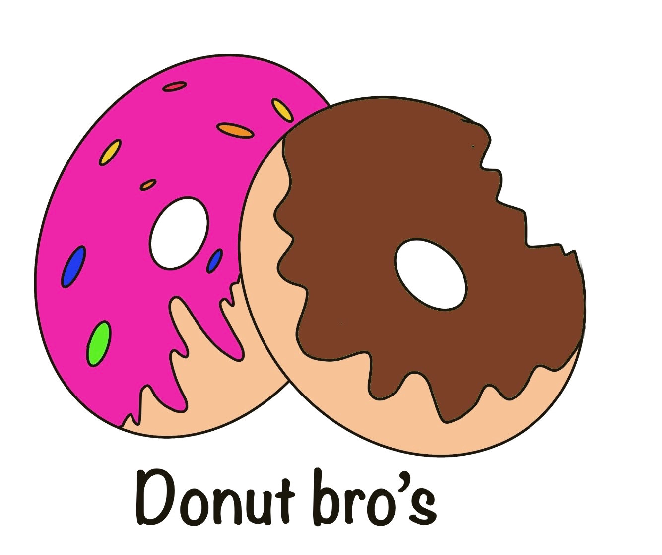 Donut Bro's Brand Mark — original design by Reed The Ink