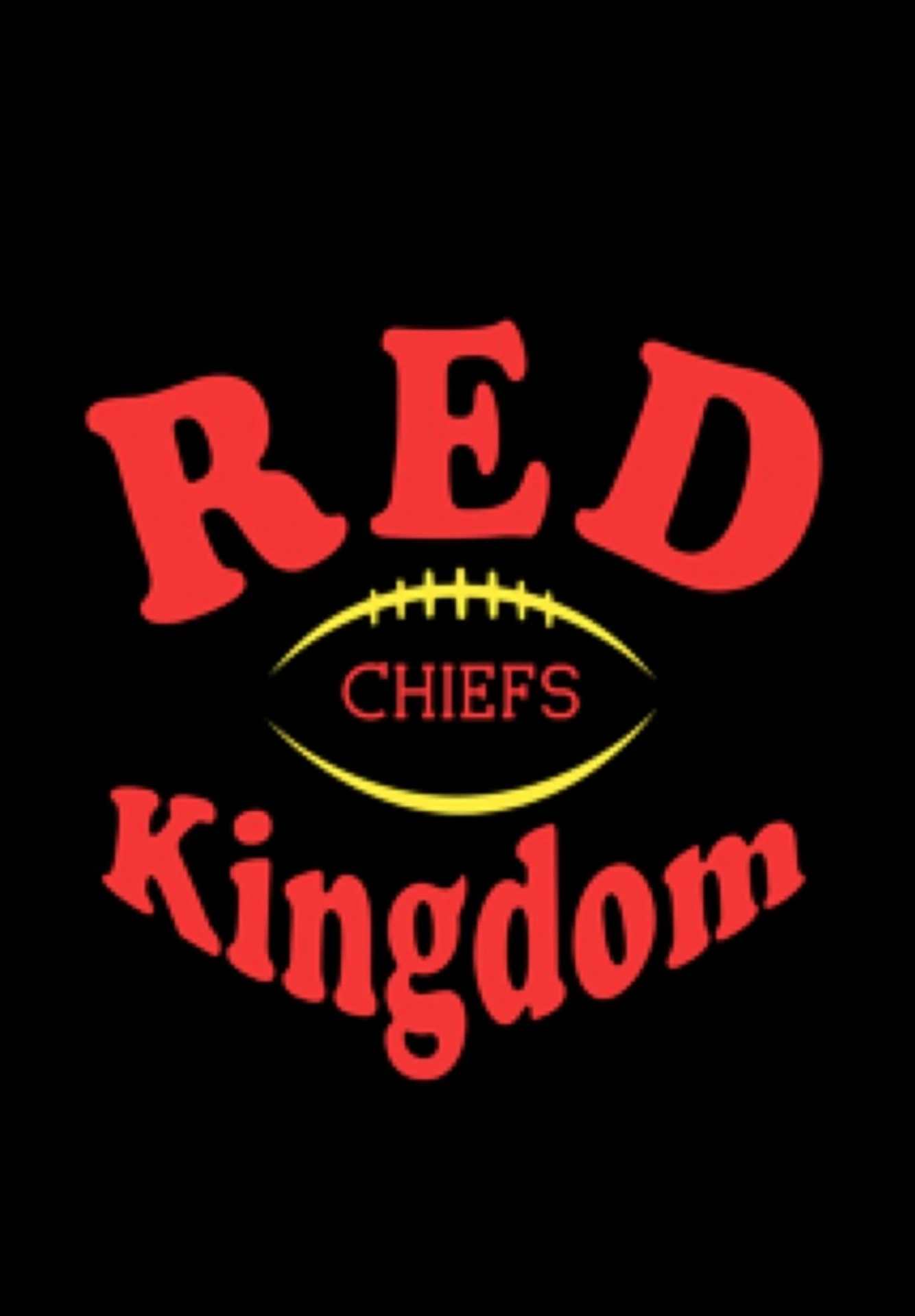 Red Kingdom Chiefs Tee — original design by Reed The Ink