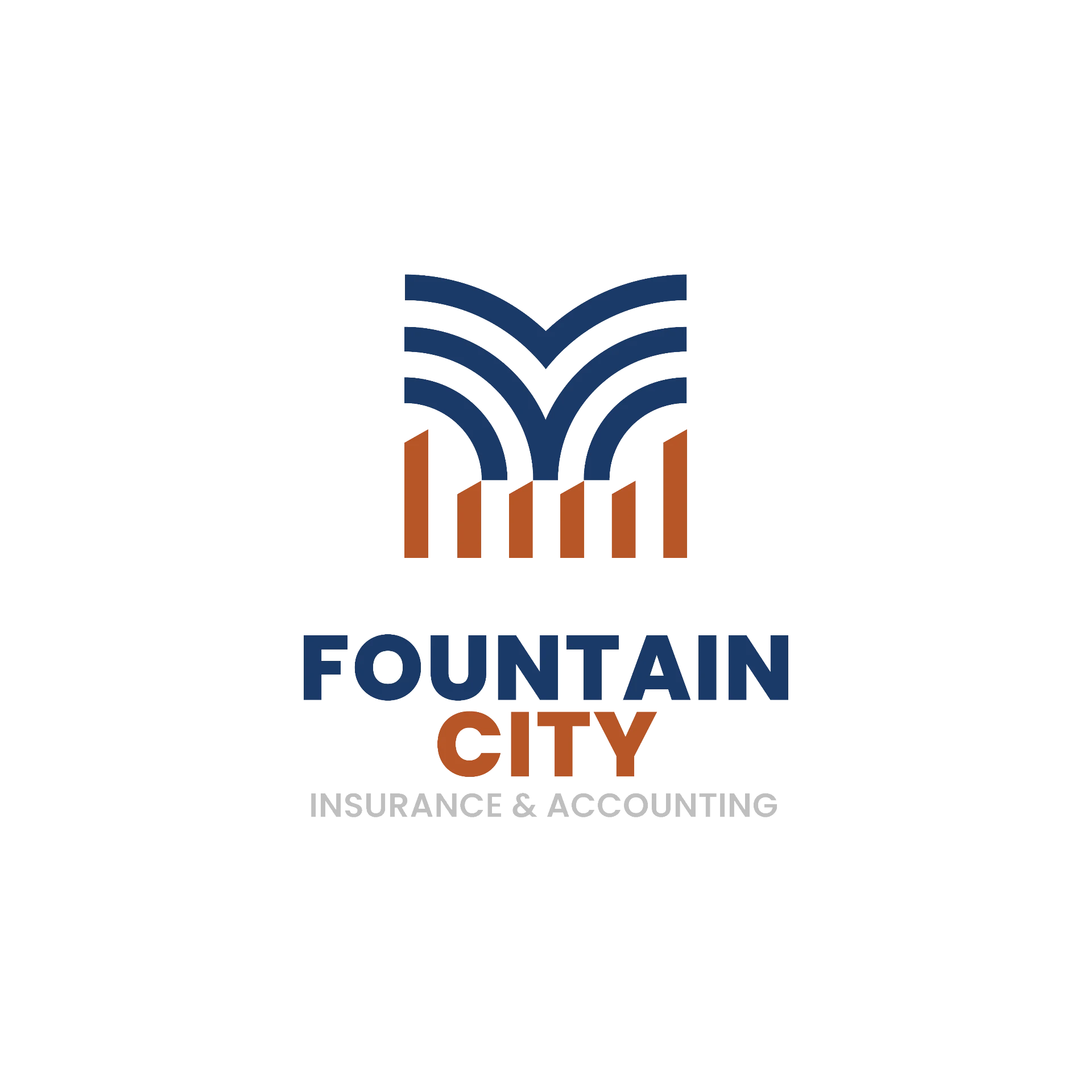 Fountain City Insurance & Accounting — original design by Reed The Ink