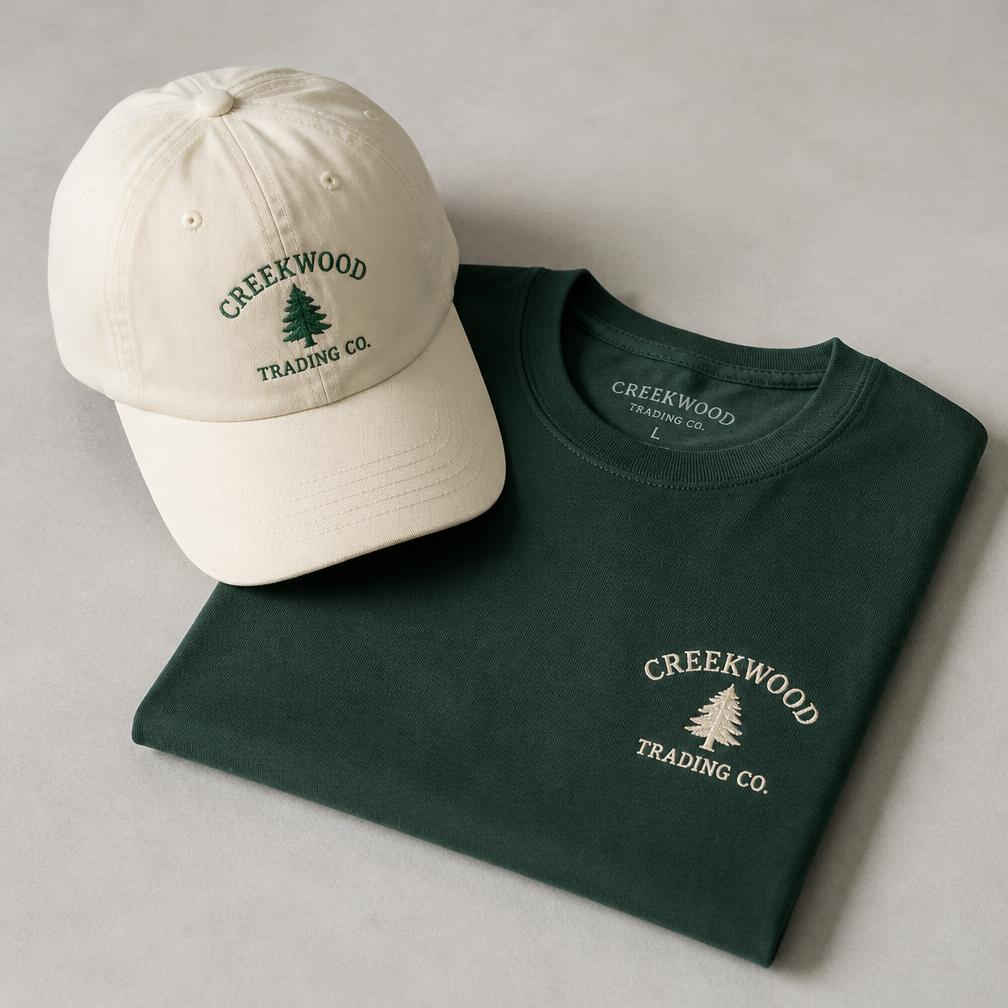 Embroidered Cap by Reed The Ink